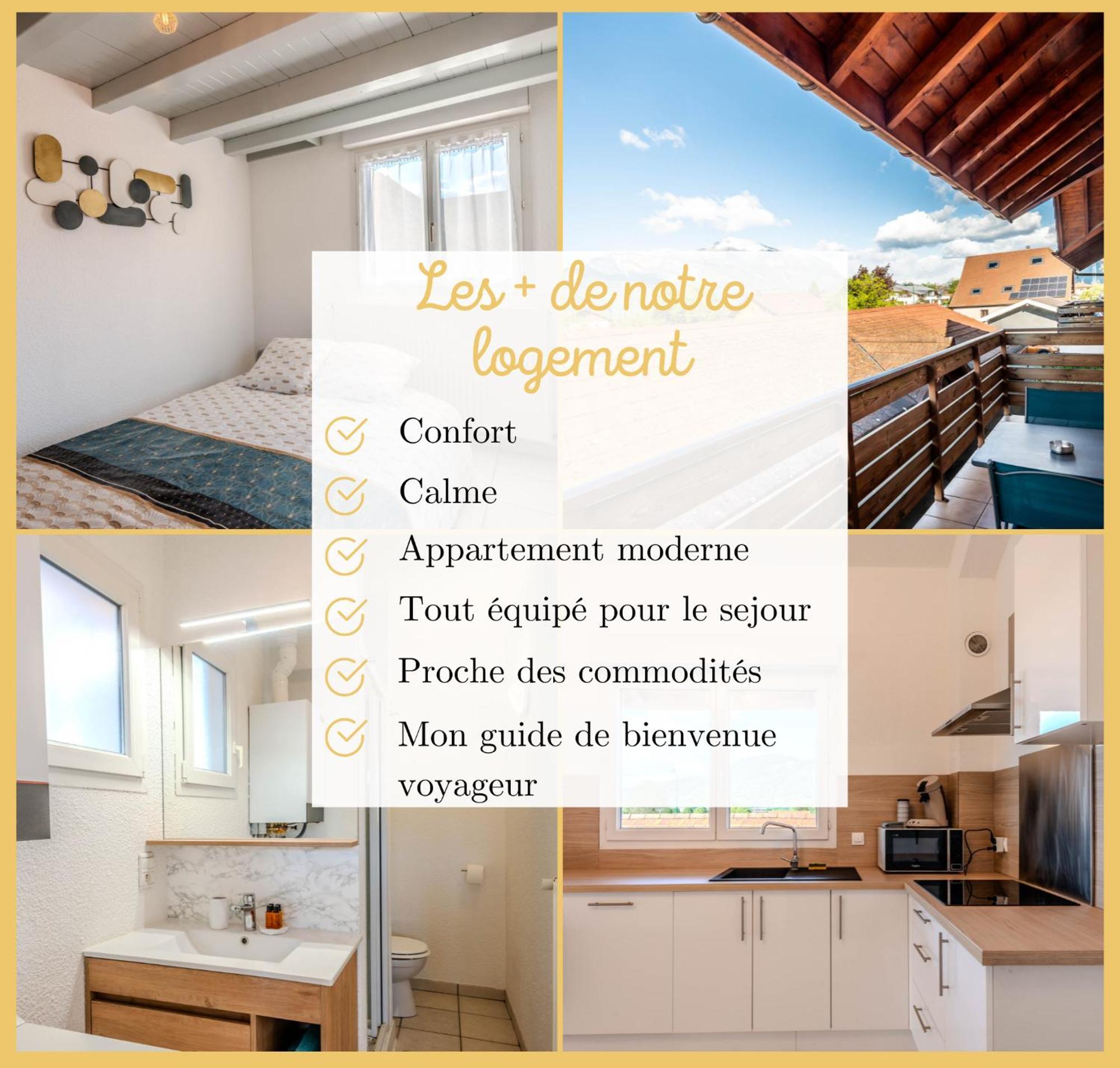 Appartement Le Faucigny à Saint-Pierre-en-Faucigny Extérieur photo